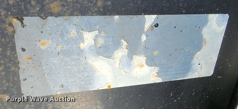 image for item ME9767 2007 PJ  equipment trailer