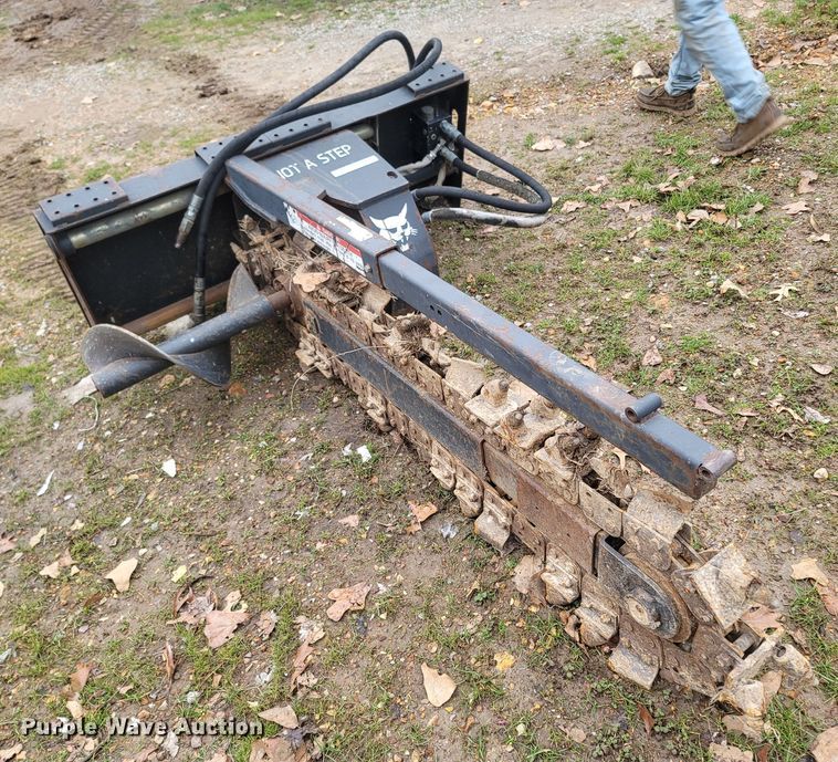 image for item MH9765 Bobcat LT313  skid steer trencher