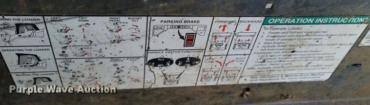 image for item MH9768 2007 Bobcat T190  tracked skid steer loader