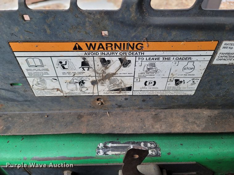 image for item MH9768 2007 Bobcat T190  tracked skid steer loader