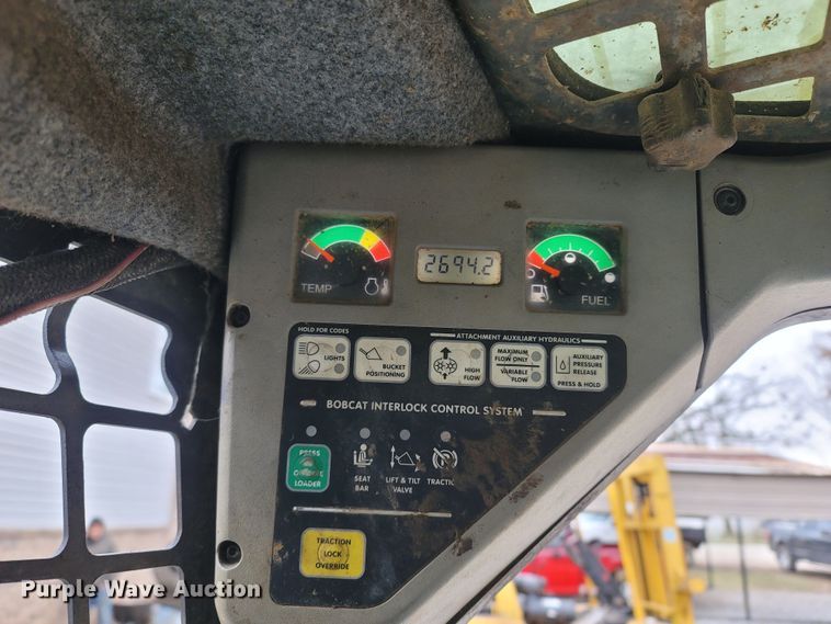 image for item MH9768 2007 Bobcat T190  tracked skid steer loader