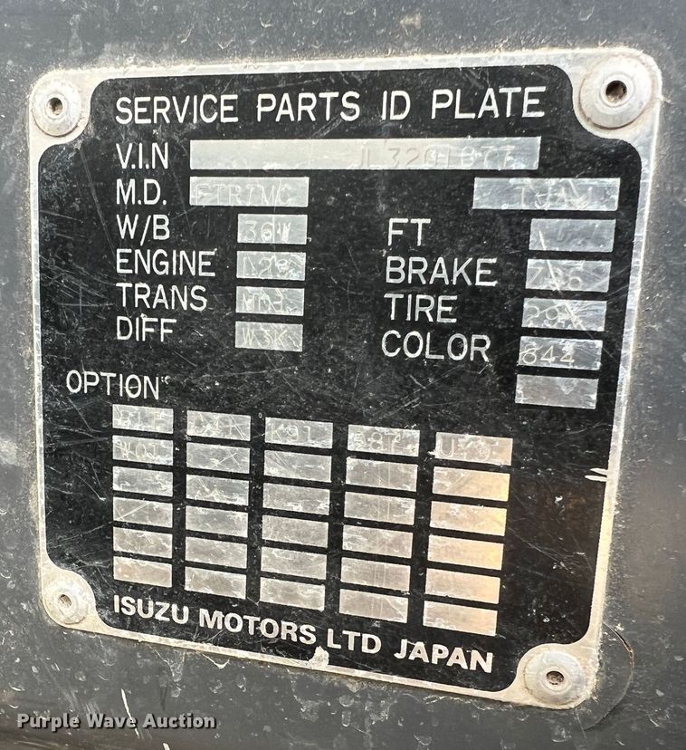 image for item MM9052 1990 GMC Forward W7  utility / service truck