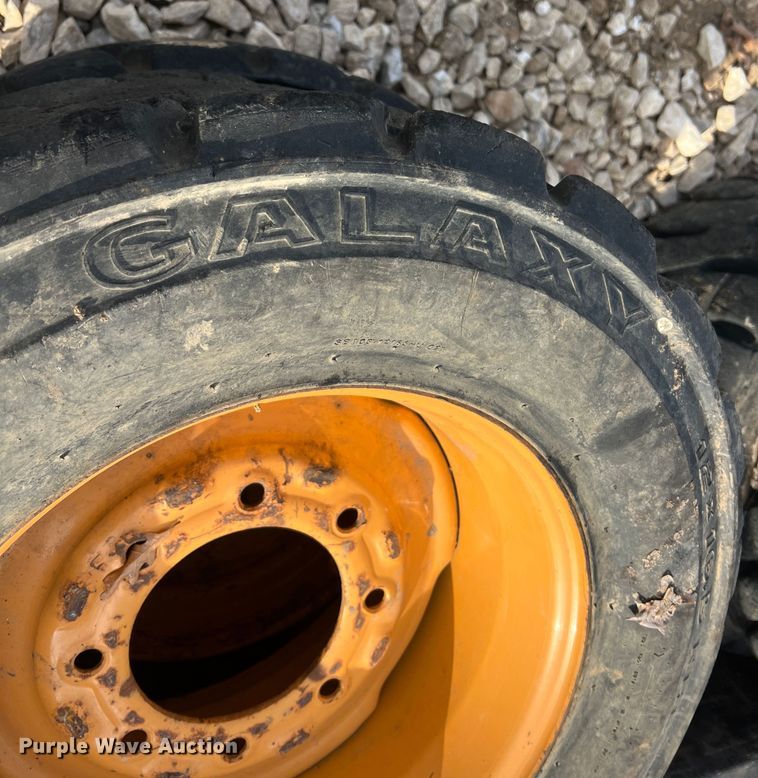 image for item MM9077 (4) 12x16.5 NHS tires and wheels