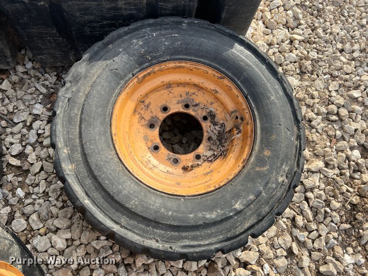 image for item MM9077 (4) 12x16.5 NHS tires and wheels