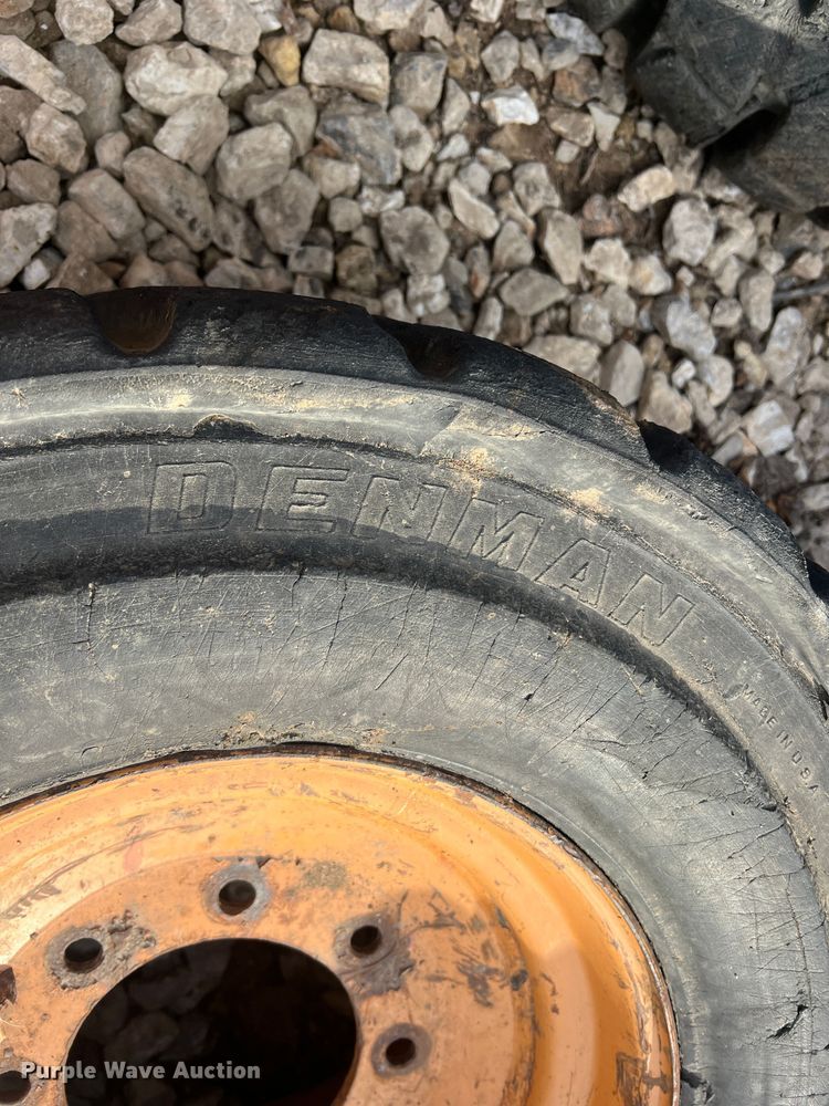 image for item MM9077 (4) 12x16.5 NHS tires and wheels