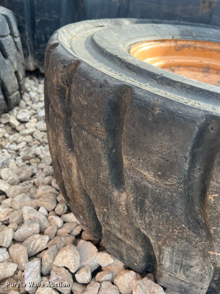 image for item MM9077 (4) 12x16.5 NHS tires and wheels