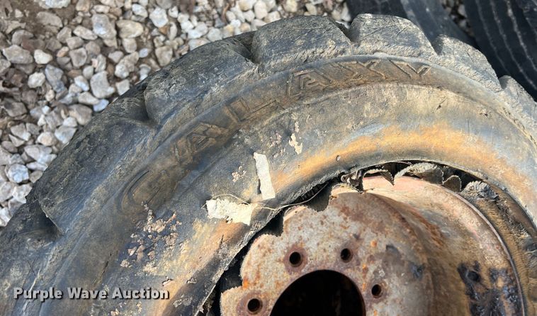 image for item MM9077 (4) 12x16.5 NHS tires and wheels