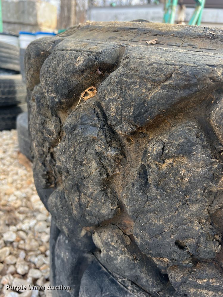 image for item MM9077 (4) 12x16.5 NHS tires and wheels