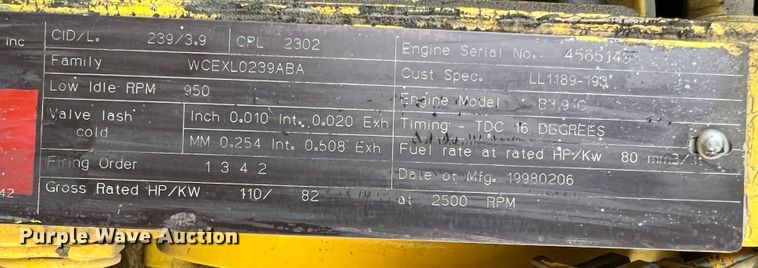 image for item MM9098 1998 Pettibone 636  telehandler