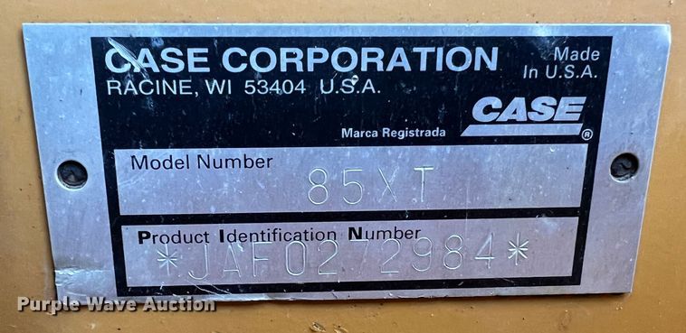 image for item MM9113 1999 Case 85XT  skid steer loader