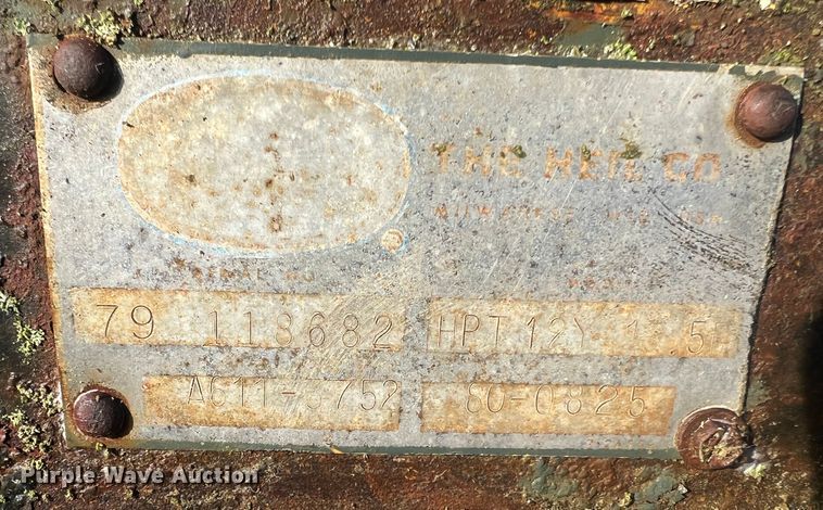 image for item MM9124 Heil HPT12Y  Dump truck bed