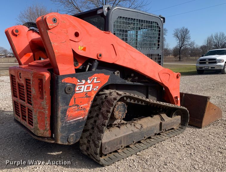 image for item MM9735 2014 Kubota SVL90-2  tracked skid steer loader