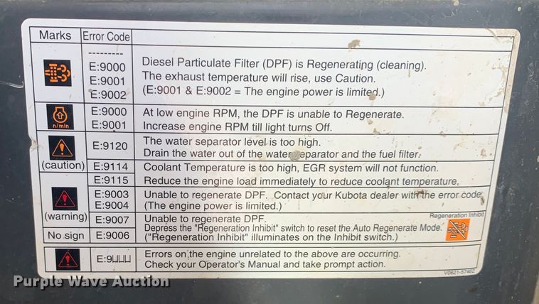 image for item MM9735 2014 Kubota SVL90-2  tracked skid steer loader