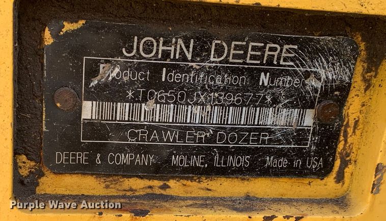 image for item MM9736 2007 John Deere 650J  dozer