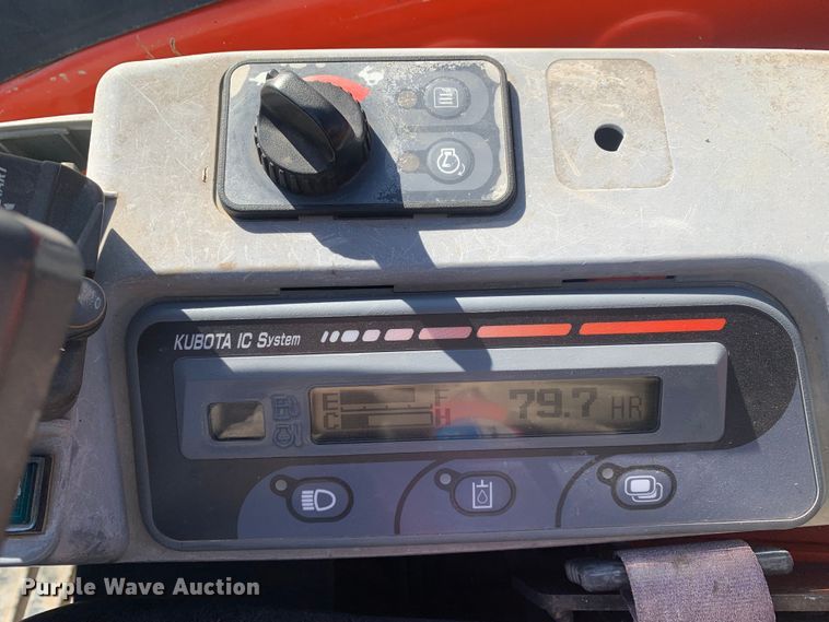 image for item MM9737 2014 Kubota KX91-3S2  mini excavator