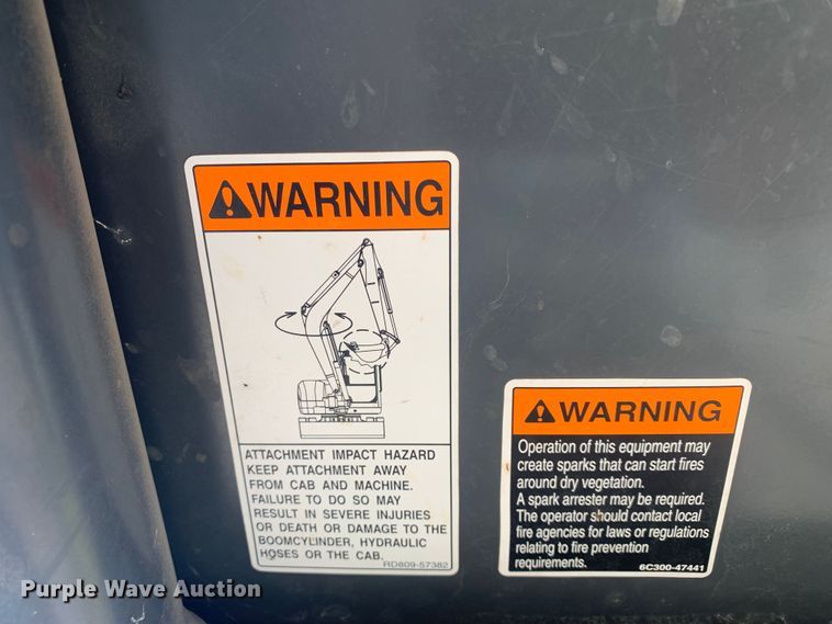 image for item MM9737 2014 Kubota KX91-3S2  mini excavator