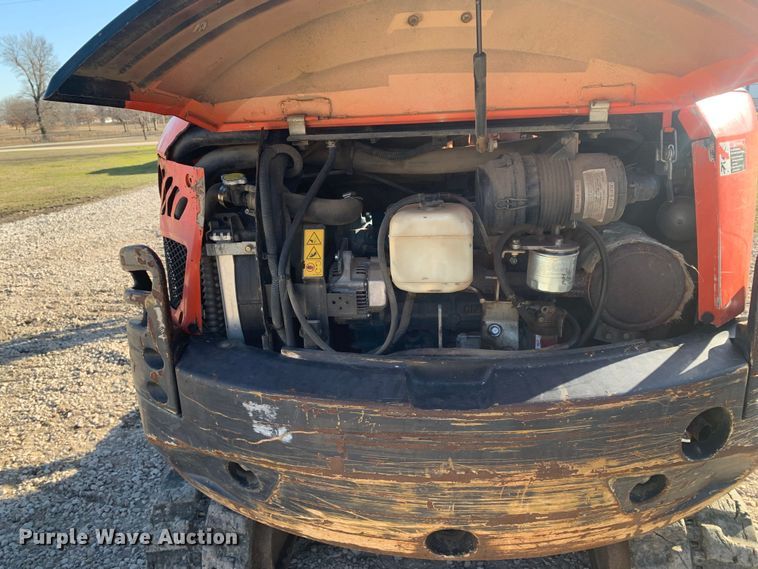 image for item MM9737 2014 Kubota KX91-3S2  mini excavator