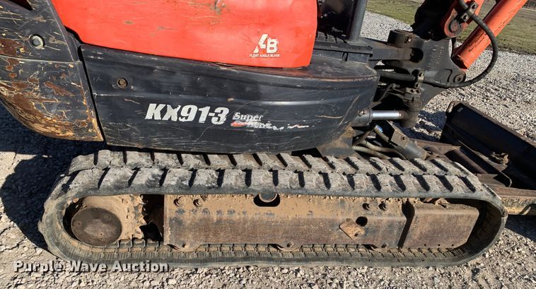 image for item MM9737 2014 Kubota KX91-3S2  mini excavator