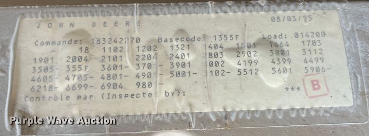 image for item MW9495 1995 Ingersoll Rand P175WJD  air compressor