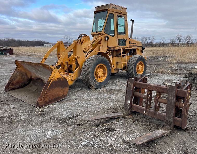 image for item MW9499 1978 Fiat-Allis 605B  wheel loader