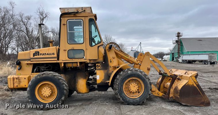 image for item MW9499 1978 Fiat-Allis 605B  wheel loader