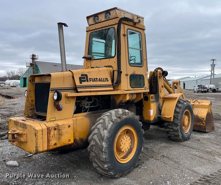 image for item MW9499 1978 Fiat-Allis 605B  wheel loader