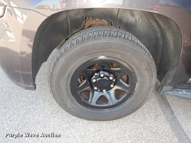 image for item DK7602 2015 Chevrolet Tahoe Police  SUV