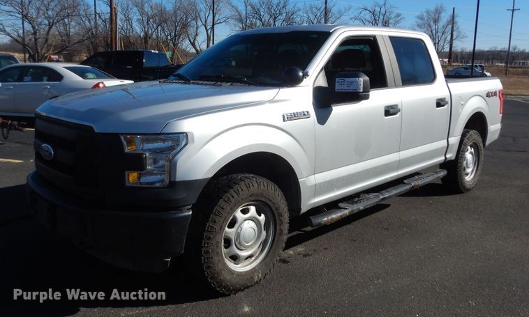 image for item DK7621 2016 Ford F150 XLT  SuperCrew pickup truck