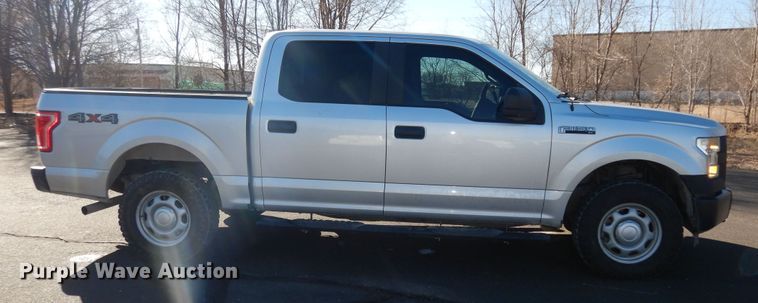 image for item DK7621 2016 Ford F150 XLT  SuperCrew pickup truck