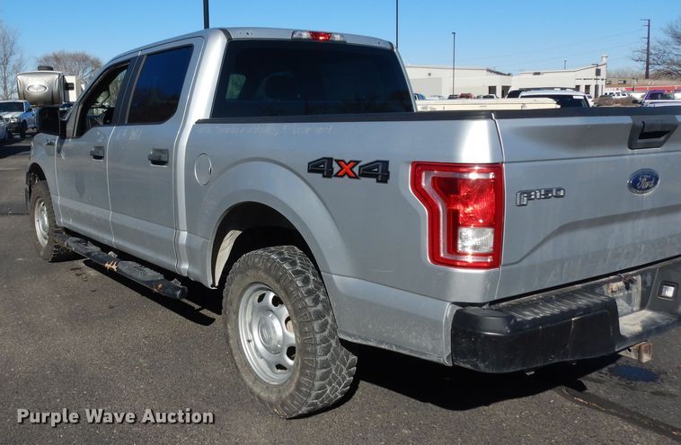 image for item DK7621 2016 Ford F150 XLT  SuperCrew pickup truck