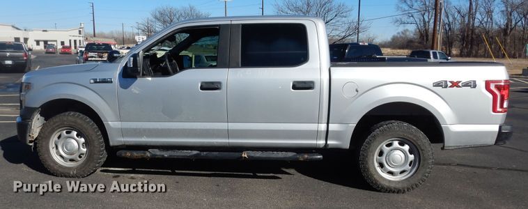 image for item DK7621 2016 Ford F150 XLT  SuperCrew pickup truck