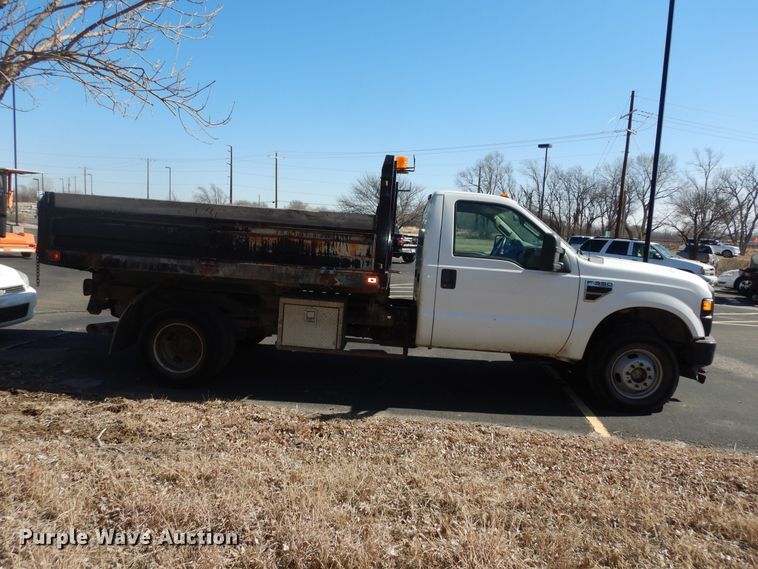image for item DK7624 2009 Ford F350 Super Duty XL  dump bed pickup truck