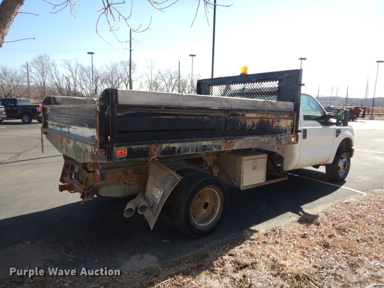 image for item DK7624 2009 Ford F350 Super Duty XL  dump bed pickup truck