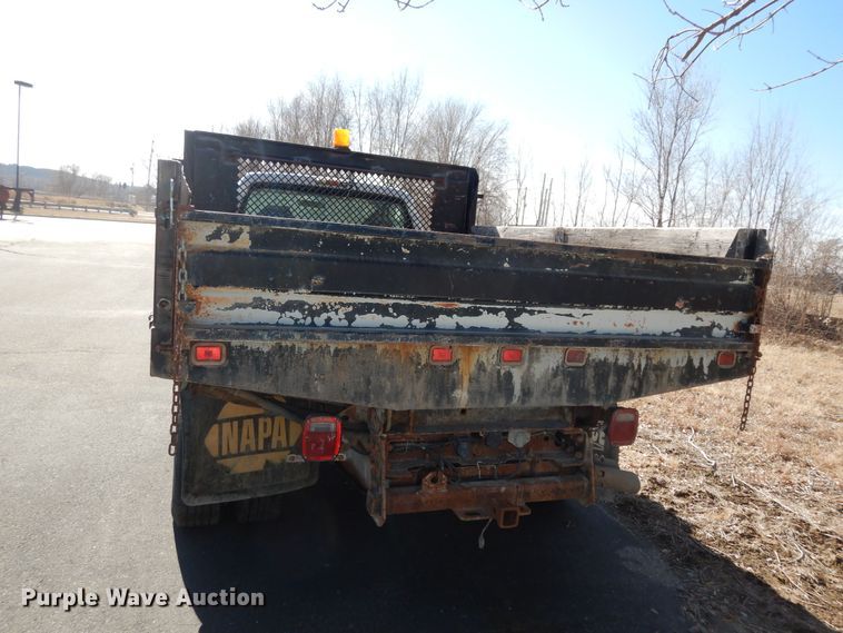 image for item DK7624 2009 Ford F350 Super Duty XL  dump bed pickup truck