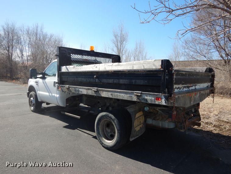 image for item DK7624 2009 Ford F350 Super Duty XL  dump bed pickup truck