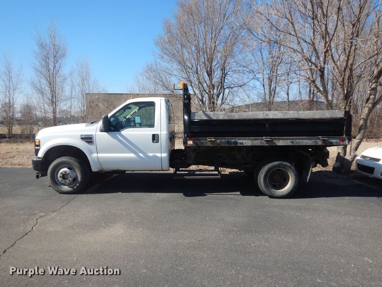 image for item DK7624 2009 Ford F350 Super Duty XL  dump bed pickup truck