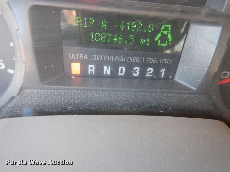 image for item DK7624 2009 Ford F350 Super Duty XL  dump bed pickup truck