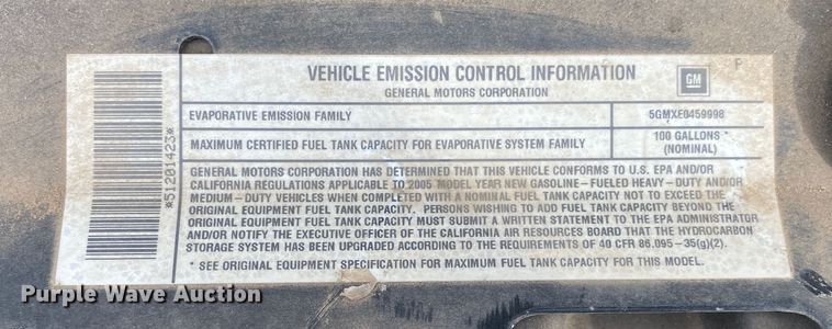 image for item DN8206 2005 Chevrolet Express  shuttle bus