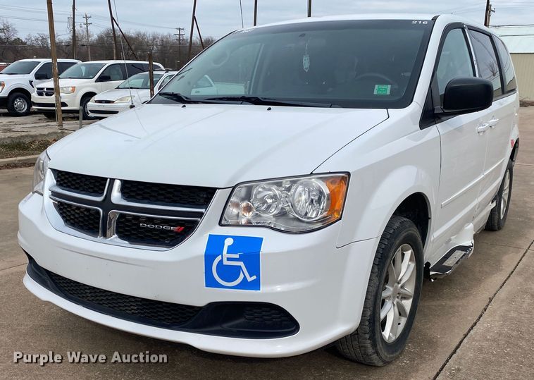 image for item DN8209 2015 Dodge Grand Caravan  handicap accessible van