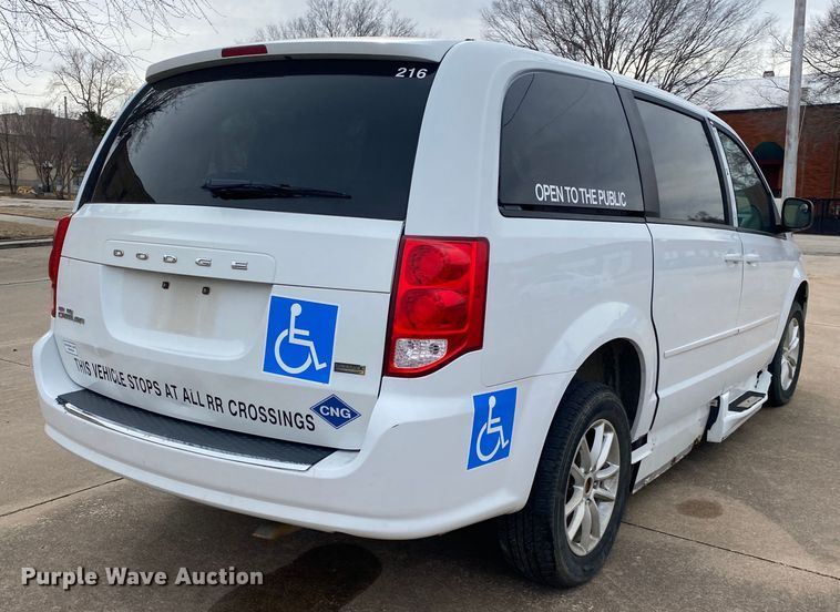 image for item DN8209 2015 Dodge Grand Caravan  handicap accessible van