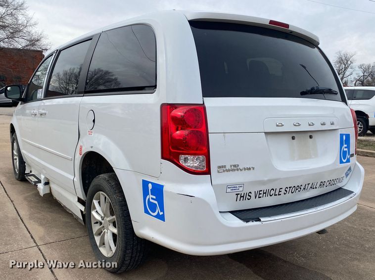 image for item DN8209 2015 Dodge Grand Caravan  handicap accessible van
