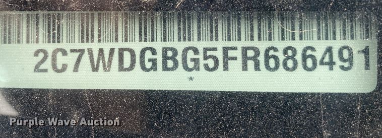 image for item DN8209 2015 Dodge Grand Caravan  handicap accessible van