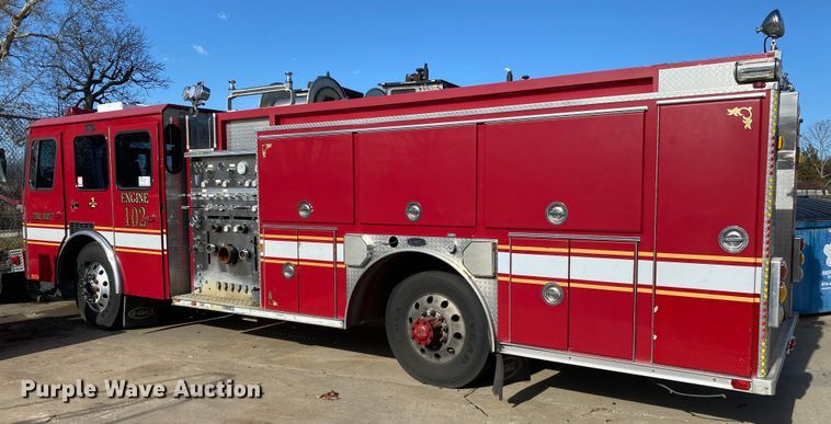 image for item DN8231 1995 Emergency One  pumper fire truck