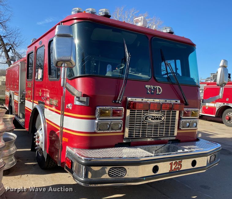 image for item DN8232 1995 Emergency One  pumper fire truck