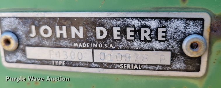 image for item DO4173 John Deere P-1300  planter