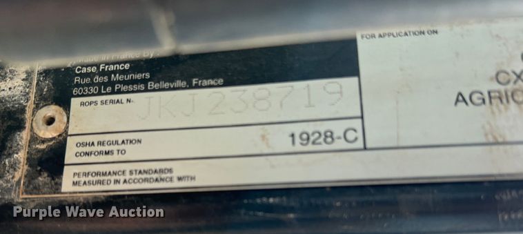 image for item DP0020 2000 Case CX90  tractor