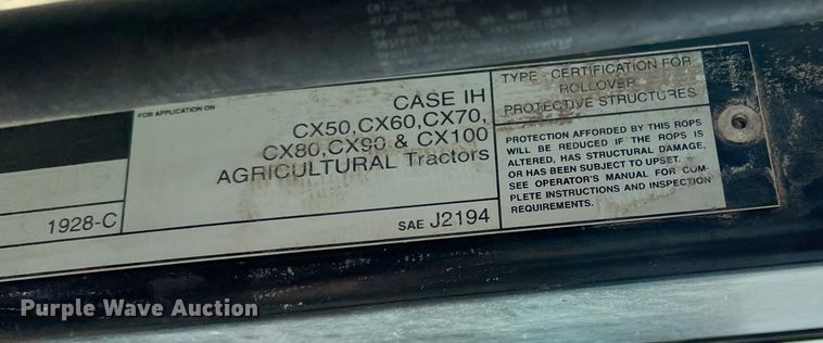 image for item DP0020 2000 Case CX90  tractor