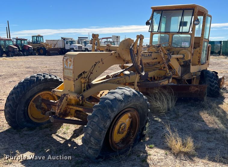 image for item DP0028 1972 Caterpillar 120  rigid frame motor grader