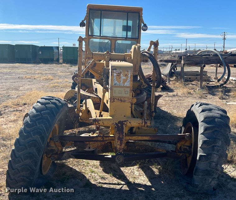 image for item DP0028 1972 Caterpillar 120  rigid frame motor grader