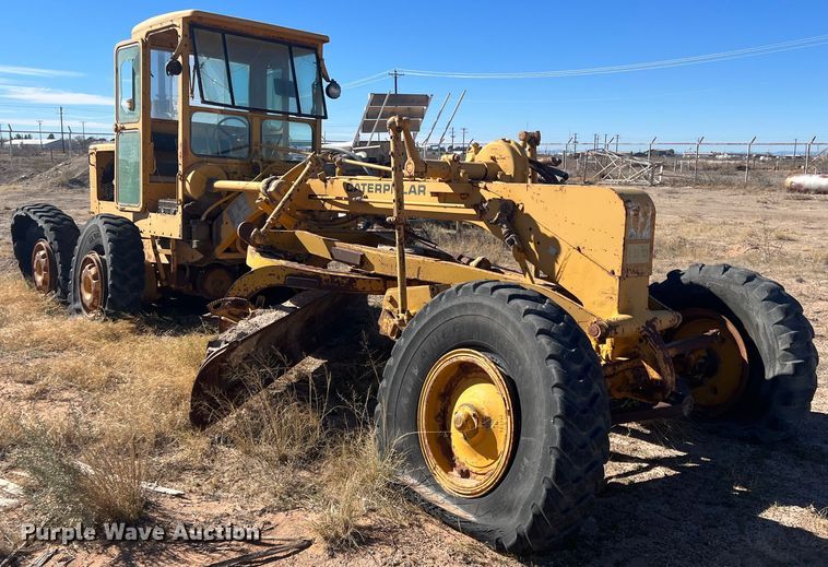 image for item DP0028 1972 Caterpillar 120  rigid frame motor grader